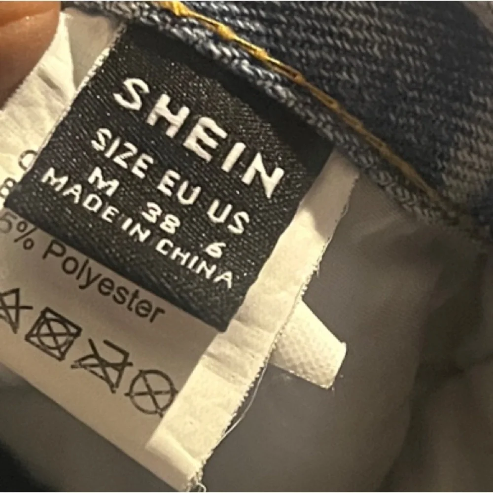 SHEIN Light Blue Distressed Boyfriend Jeans - Picture 5 of 5